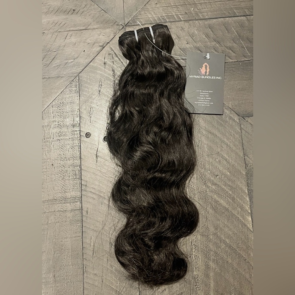 100% HUMAN HAIR SDD BUNDLE (Natural Wave-1b)